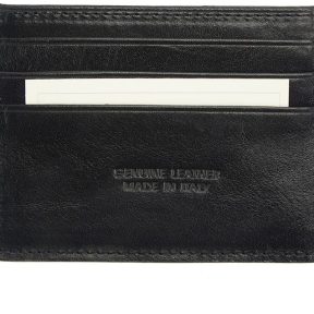 Θηκη Καρτών Δερμάτινη Firenze Leather PC076 Μαύρο