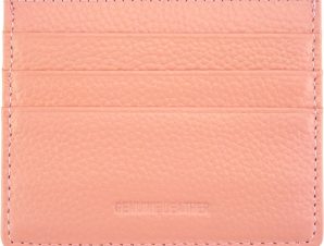 Θήκη Καρτών Δερμάτινη Firenze Leather KB31 Ροζ