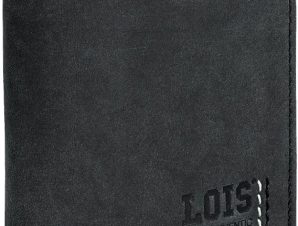 Πορτοφόλι Ανδρικό Δερμάτινο Lois 202820-01 Μαύρο