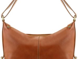 Γυναικεία Τσάντα Δερμάτινη Sabrina Tuscany Leather TL141479 Μελί