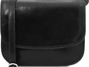 Γυναικεία Τσάντα Δερμάτινη Greta Tuscany Leather TL141958 Μαύρο