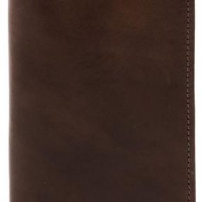 Δερμάτινο Πορτοφόλι / Θήκη Καρτών Tuscany Leather TL140784 Καφέ Σκούρο