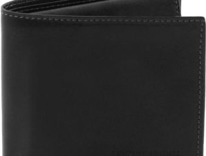 Ανδρικό Δερμάτινο Πορτοφόλι Tuscany Leather TL141353 Μαύρο