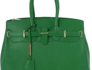 Γυναικεία Τσάντα Δερμάτινη Tuscany Leather TL141529 Πράσινο